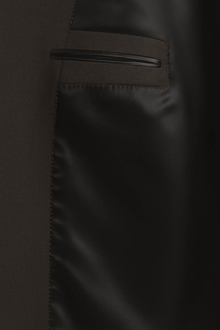 Mocha Brown Blazer Set