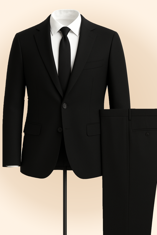 Classic Black Suit Set