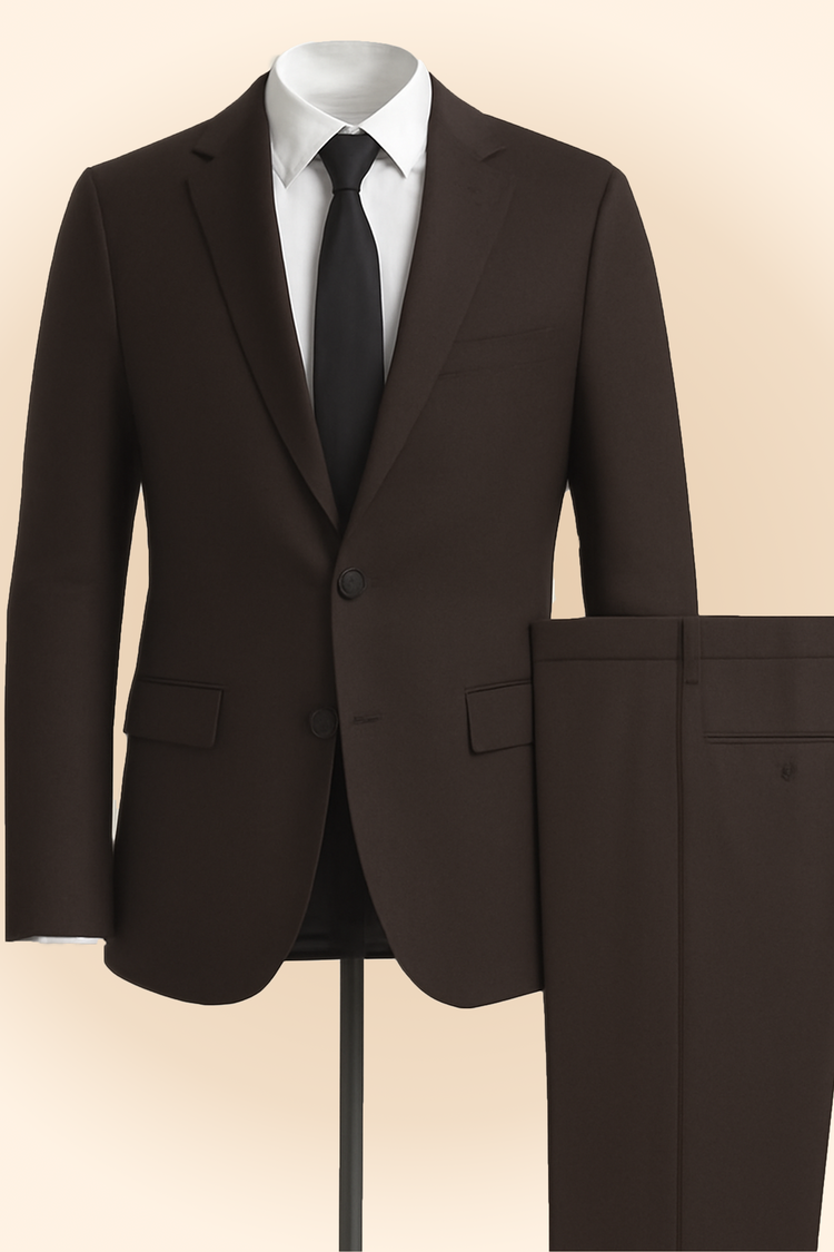 Mocha Brown Blazer Set