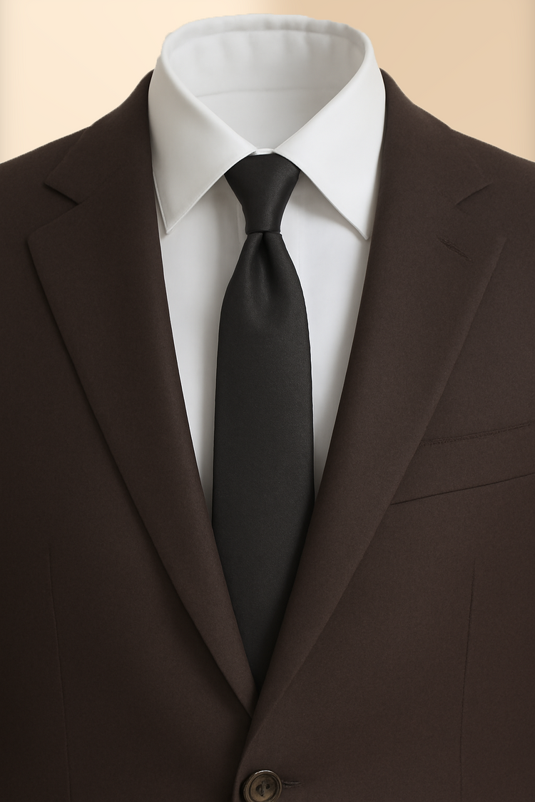 Mocha Brown Blazer Set