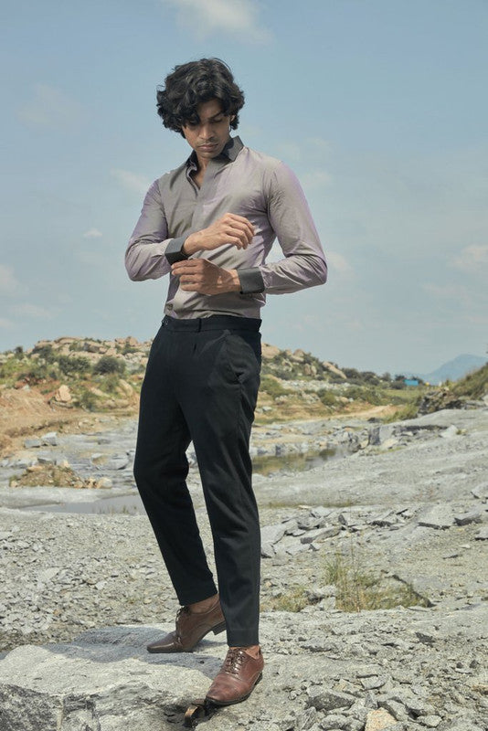 Holographic grey shirt