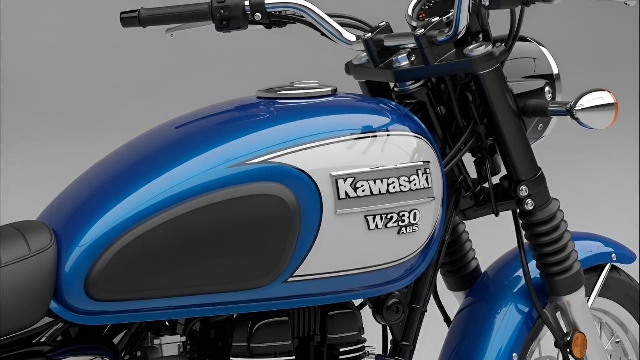 Kawasaki W230 ABS 2026: Diseño retro clásico, motor eficiente y tecnología moderna con máxima seguridad