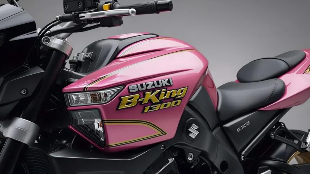 Suzuki B-King 1300 2026: La naked extrema con potencia brutal y diseño futurista